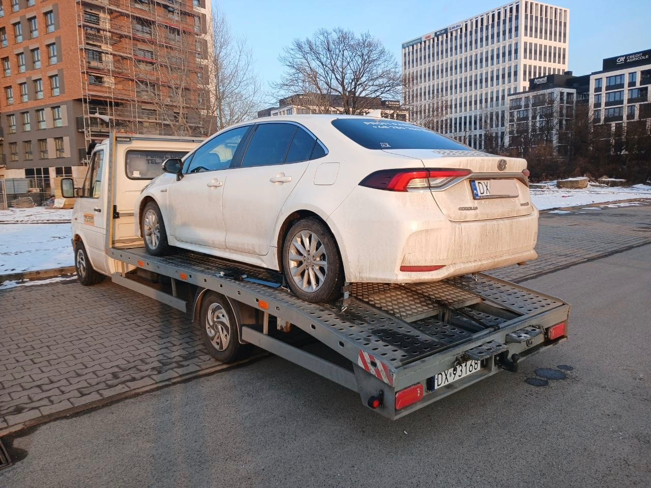 Holowanie BMW we Wrocławiu